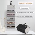 thumbnail image 4 of Homelove Sunglasses Organizer Case with 5 Slot Compartments for Glasses Hanging Organizer Storage Box Travel Glasses Case, 4 of 7