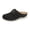 Black, variant on Wedge Clogs for Women Arch Support Closed Toe Slip on Comfortable Casual Dressy Mules Shoes