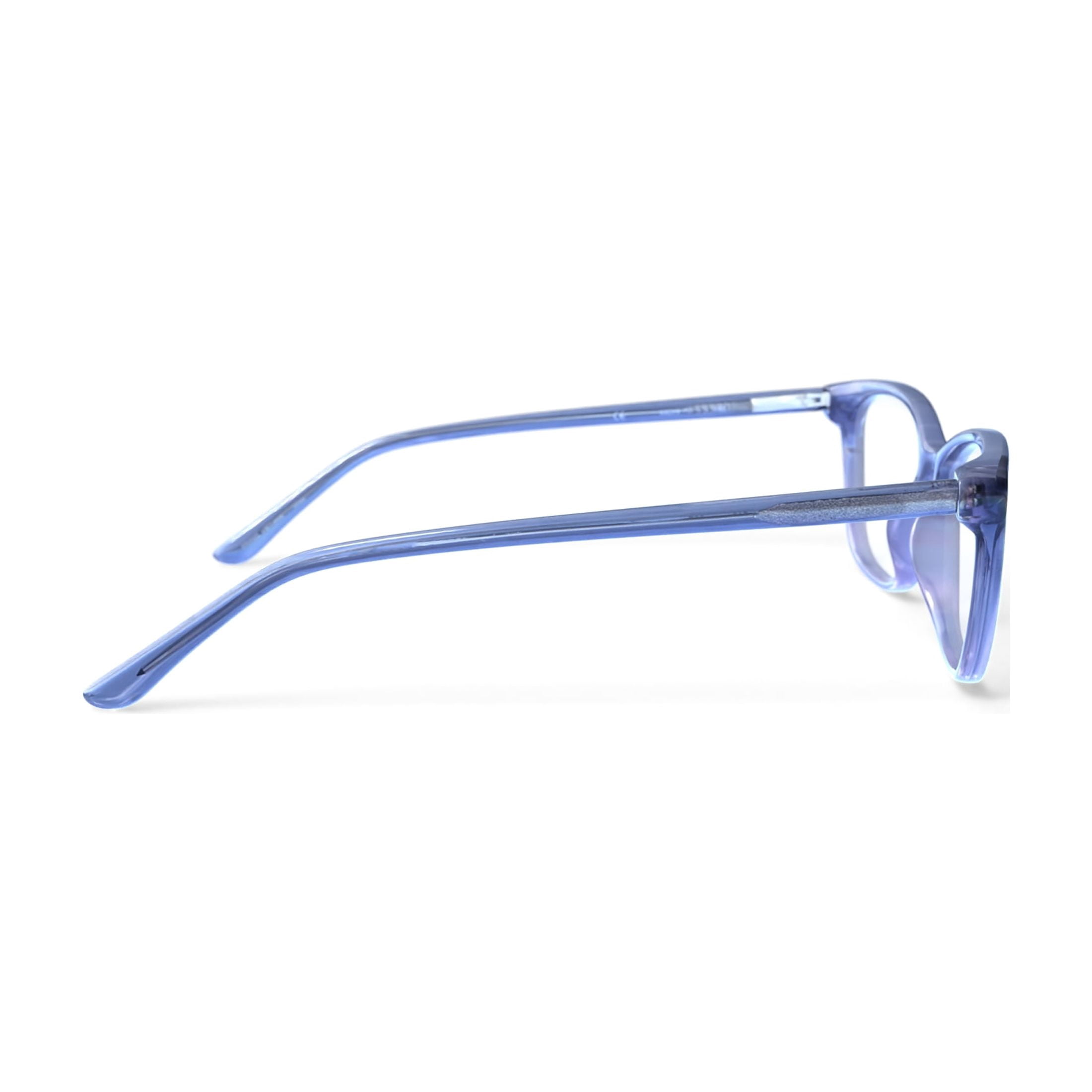 Womens Pam Rx'ble Eyeglasses with Case, SMOKE