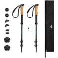 thumbnail image 1 of Bastones de trekking Cascade Mountain Tech de fibra de carbono, juego de 2, 1 of 9