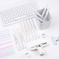 thumbnail image 4 of Xianyou-Stylos de Couleur Assortis 1.0mm, 12 Unités - Bille, Sans Saignement, Blanc - Parfait pour Journal Biblique, 4 of 4