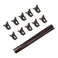 thumbnail image 4 of Miangastore 20pcs Climbing Plant Fixing Clips Plant Wall Climbing Fixing Clamps Set (Coffee), 4 of 8