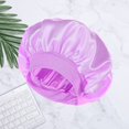 thumbnail image 2 of D-GROEE Satin Bonnet Satin Bonnet,Hair Bonnets for Curly Hair Sleeping for Women Satin Sleep Cap, Sleep Bonnets for Men Curly Hair,Satin Bonnet with Elastic Soft Band Big Bonnet, 2 of 6