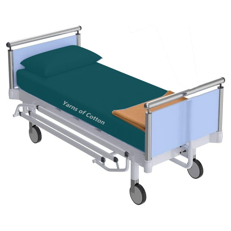 3 Piece Hospital Bed Sheet Set Sheets for Hospital Bed Cotton