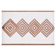 thumbnail image 3 of Authentic Hotel and Spa Turkish Cotton Diamonds Embroidered Latte Brown Hand Towel, 3 of 3