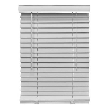 Nien Made Usa 5864fww Mini Blinds White Fauxwood 2 X 58 64 In Nien Made Usa 5864fww Mini Blinds White Fauxwood 2 X 58 64