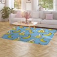 thumbnail image 4 of Colorful Yellow Banana Home Decor Living Room Carpet Non-slip Hotel Lobby Floor Mat Kitchen Bedroom Entrance Doormat Play Mats, 4 of 8