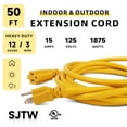 thumbnail image 2 of Cable de alimentación EP 15 m 12/3 SJTW Heavy Duty Outdoor 15A, 2 of 7