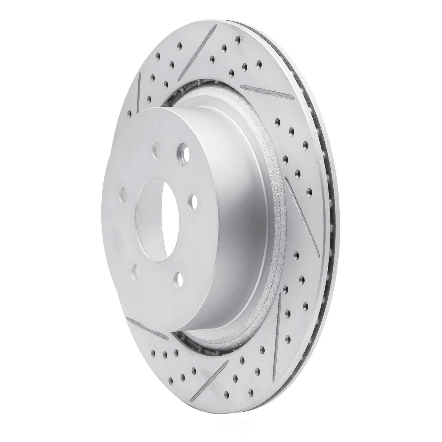 Dynamic Friction Company 830-68010L DFC Geoperformance Rotor - Drilled and Slotted