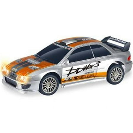 Microgear EC10413-Silver Radio Controlled Full Function Power 3 Car
