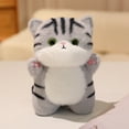 thumbnail image 4 of Black Cat Plush Realistic Cat Stuffed Animal Cute Animal Plush Christmas Birthday Gift for Girlfriend, 4 of 4