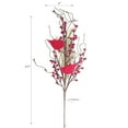 thumbnail image 3 of Maison Concepts Christmas Berry And Cardinal Spray - Set of 2 (2L X 2W X 31H), 3 of 3
