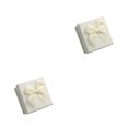 thumbnail image 1 of Caja de embalaje de papel Wosthever Reemplazo de protección Joyas Reloj Contenedor Blanco 2Conjunto, 1 of 6