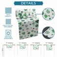 thumbnail image 6 of Burlap Table Runner 90 Inches Long,Irish St. Patrick's Day Green Clovers Non-Slip Kitchen Table Runners for Dining Room Everyday Use Party Table Decorations Lucky Leaf, 6 of 9