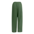 thumbnail image 6 of Utoimkio Clearance Women's Casual Loose Baggy Harem Pants High Waisted Straight Leg Lounge Pants for Women with Pockets, 6 of 7
