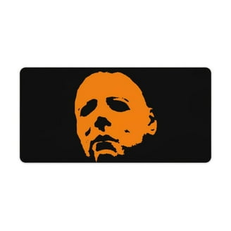 Little Horror Movie Villains Mouse Pad - Orange, Non-Slip Rubber Base, 9.45x7.87 Inches, Gaming & Office Use