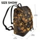 thumbnail image 2 of Balery Cool Black Gold Dragon Mochila de Cuero para Mujeres, Gran Capacidad, Bolsa de Viaje Multifuncional, Mochila de Cuero y Bolsa de Hombro para Mujeres, 2 of 4