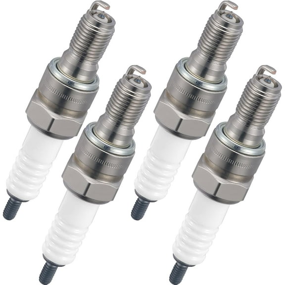 BDFHYK 3797 Iridium Spark Plugs Compatible with Honda CB1 CB900F CRF150R CRF150RB Interceptor VTR Magna 750 Metropolitan 50 PCX150 Ruckus 50 SH150i Silver Wing 600 ST1100 ST1100AL CR8EHIX-9 Set of 4