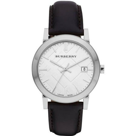 Burberry The City Leather Mens Watch BU9008
