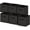 Black, variant on Clara Clark Cube Storage Bins, 11" Cube Storage Organizer, 6 Pack.