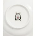 thumbnail image 2 of Pet Portrait White Porcelain All Purpose Bowl - I Love Huskies, 2 of 5