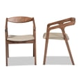 thumbnail image 4 of Baxton Studio Harland Dining Chair, Set of 2, Grey, 4 of 9