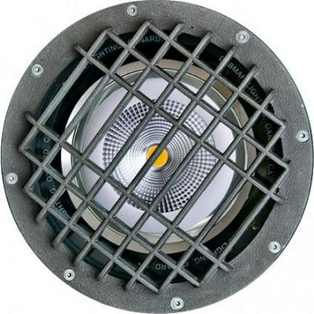 

Dabmar Lighting 18W & 120V PAR38 LED Flood Fiberglass Well Light with Grill - Bronze