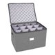 thumbnail image 1 of Wine Glass Storage Holds 12 Wine Compale Clothing Storage Organization, 1 of 5