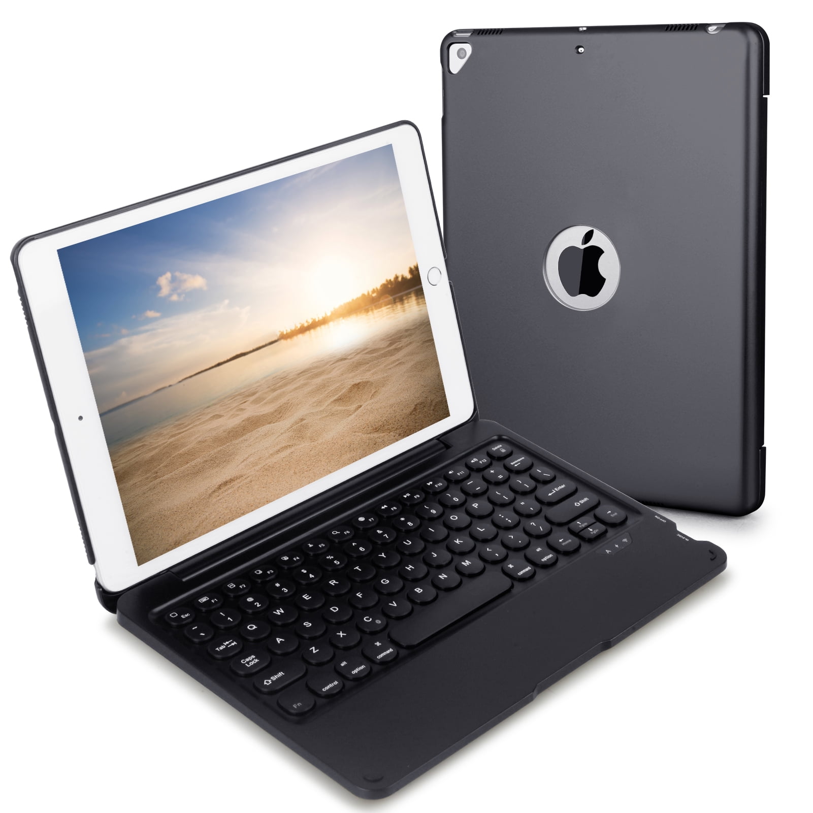 let Hykler faldskærm OPCUS iPad Keyboard Case 10.5" for iPad 9th Generation / 8th /7th iPad Air 3rd  Generation 10.5 2019 iPad Pro 10.5 2017 360° Full Protection Cover -  Walmart.com