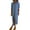 Light Blue, variant on tasrioml Women's Casual Denim Shirt Dress Roll Up Long Sleeve Button Down Maxi Dress Lapel Long Shift Jean Dress