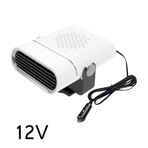 Car Heater Portable 12V 120W Car Heater,360° Rotatable Portable Electronic Auto Fan Heater,2 in 1 Heating/Cooling Function Fast Heating Car Defrost Defogger,Two Temp Control,Fit for All Vehicle