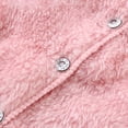 thumbnail image 4 of Odeerbi Infant Boys Girls Flannel Fleece Vest Fashion Casual Long Sleeve Winter Warm Fleece Sleeveless Coat Pink, 4 of 6