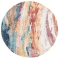 thumbnail image 4 of SAFAVIEH Calista Nicola Abstract Area Rug, Gold/Aqua, 9' x 12', 4 of 6
