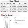 thumbnail image 3 of Pantalones sueltos casuales vintage con estampado navideño para mujer Pantalones de pierna ancha casuales Pantalones Fridja  hfkajh100429, 3 of 5