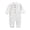 White, variant on Dezsed 0-12 Months Fall Newborn Infant Baby Boys Girls Romper Playsuit Overalls Cotton Long Sleeve Baby Jumpsuit Newborn Clothes