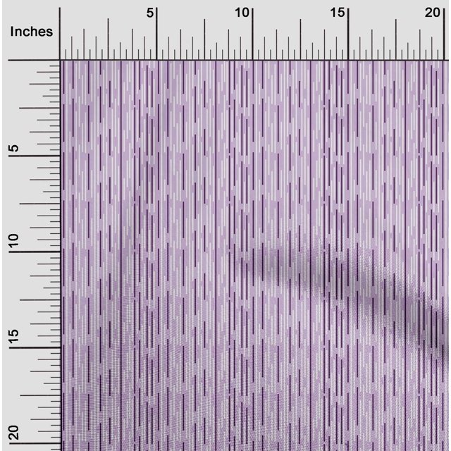 oneOone Cotton Silk Fabric Abstract Stripe Print Fabric By The Yard 42 Inch Wide