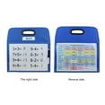 thumbnail image 6 of Milue Transparent Write And Wipe Drawing Board Dry Brush Bag Pocket For Teaching Kids, 6 of 14