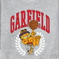 thumbnail image 3 of Garfield - Basketball - Men's Crew Neck Fleece Pullover, 3 of 5