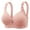 Pink, variant on Aofany 2025! Womens Plus Size Bra, 36C-46C Woman's Solid Gathered Together Large Size Daily Bra Underwear No Rims