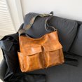 thumbnail image 4 of Bolso bandolera de moda para mujer con múltiples bolsillos Bolso shopper de hombro, 4 of 9
