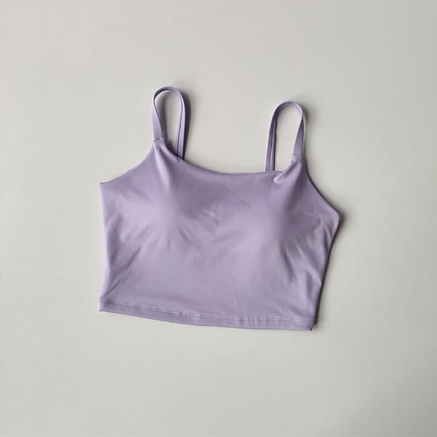 Sujetador deportivo transpirable para mujer, Top deportivo con realce, sujetador fijo con almohadilla para Yoga, ropa interior, Tops deportivos para correr, chaleco, ropa de gimnasio