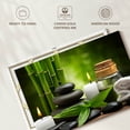 thumbnail image 6 of Elephant Stock Relaxing Bamboo Spa Wall Art - Horizontal Canvas Wall Art - Lobby Wall Decor - Wellness Canvas - Black And Green Decor - 45" x 30", 6 of 8