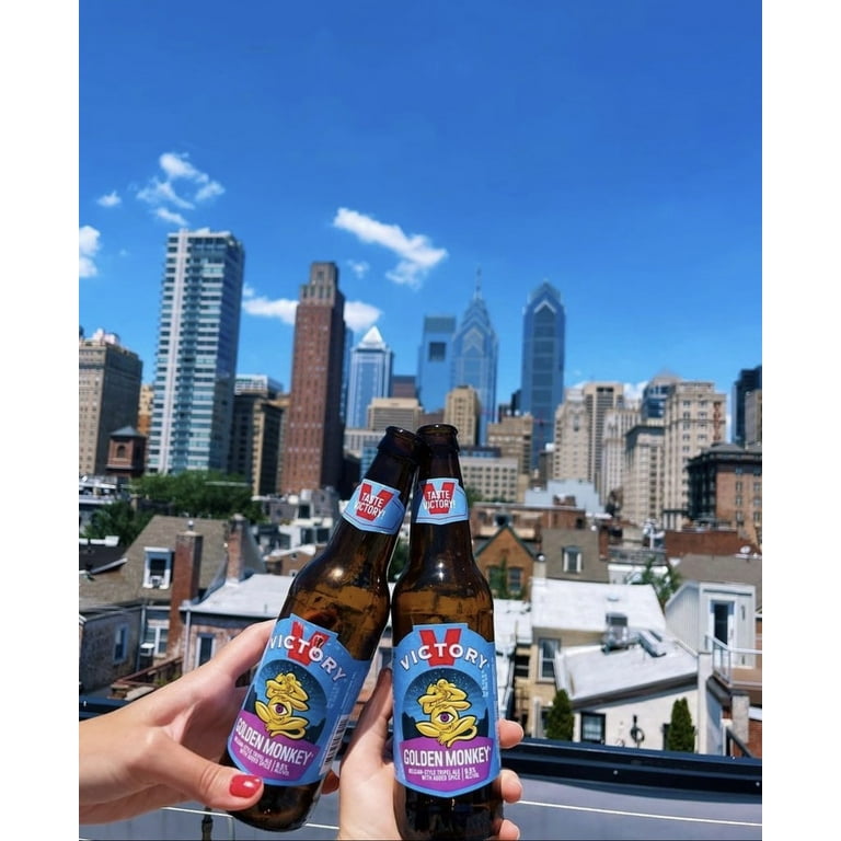 Victory Golden Monkey Belgian Tripel 12 fl oz, 6 Pack Bottles, 9.5