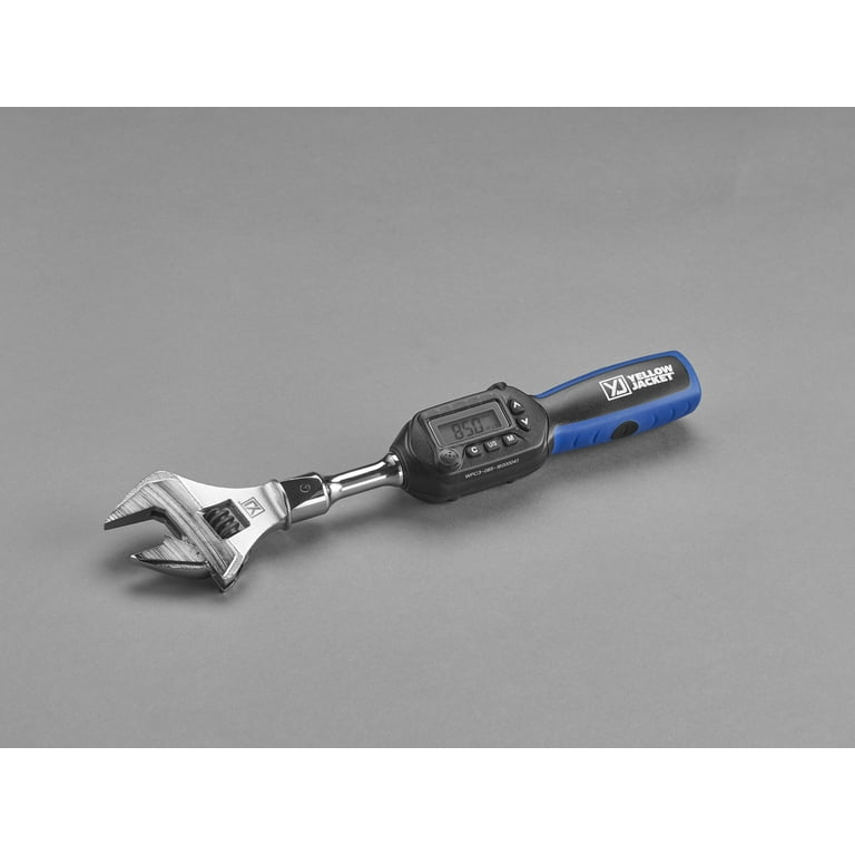 Yellow Jacket Adjustable Digital Torque Wrench, Real-Time