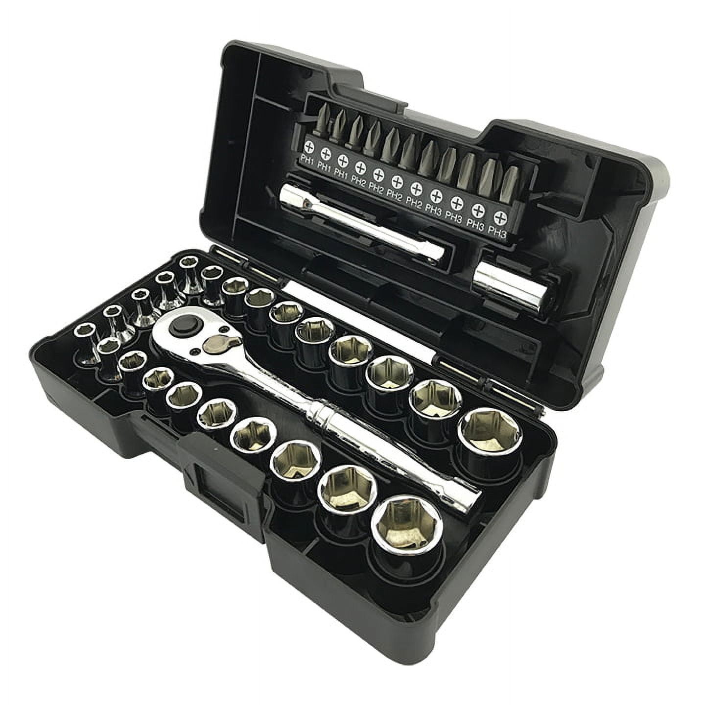 STANLEY MINI TOOLKIT FOR TOURING  STANLEY STMT72794-8-12 1/4 Drive Metric  Socket Set review 