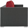 thumbnail image 2 of Ergode Sojourn Outdoor Patio Sunbrella Sofa - Canvas Red, 2 of 5