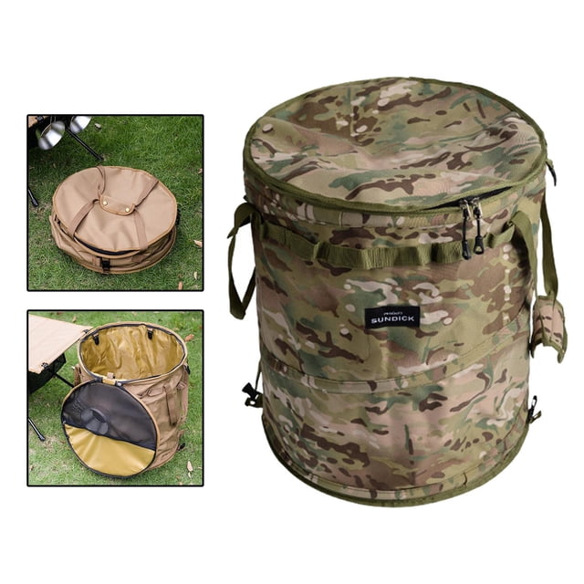 Cubo de basura al aire libre Macarena Cubo de basura plegable con Clips cesto de ropa sucia reutilizable