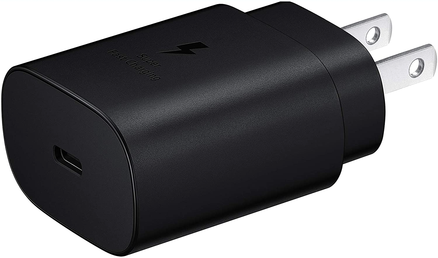 Adaptive Fast Charger 25W USB-C Super Fast Charging Wall Charger for vivo V20 2021 (USB-C Cable is NOT included) - Black (US Version With Warranty) - image 1 of 3