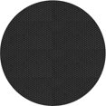 thumbnail image 1 of Ahgly Company Machine Washable Indoor Round Transitional Night Black Area Rugs, 7' Round, 1 of 7