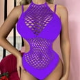 thumbnail image 3 of Lencería de mujer, medias de rejilla, tirantes, body sin espalda, ropa de red, body de nailon para mujer, 3 of 4